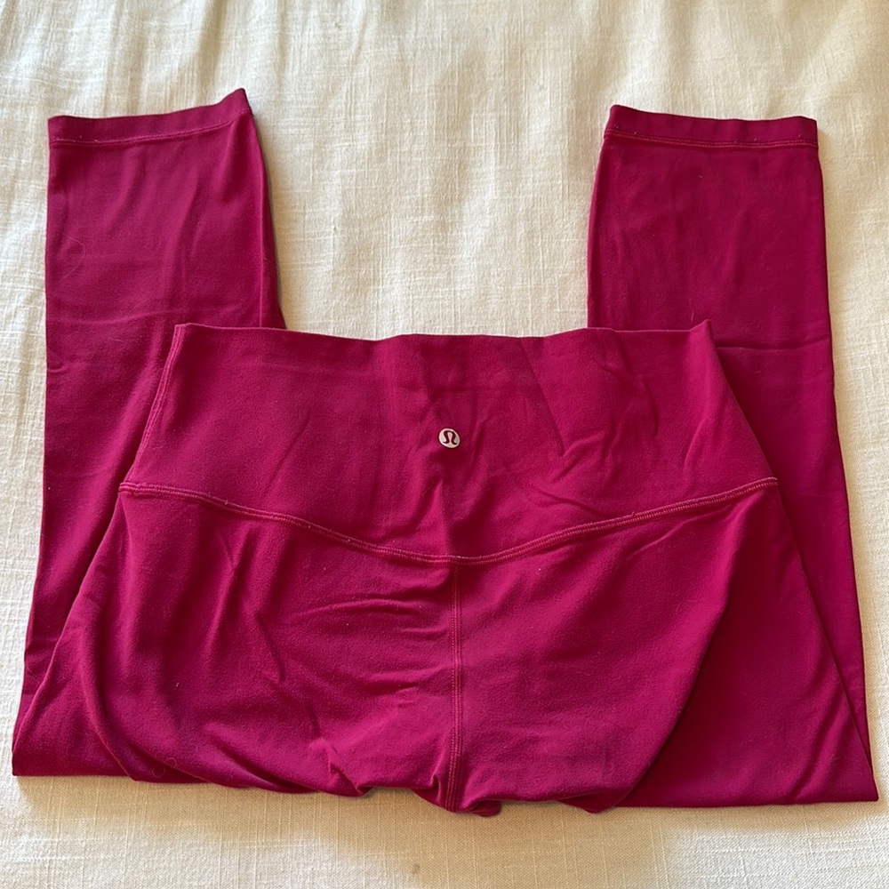 Lululemon align 21 inch crop leggings